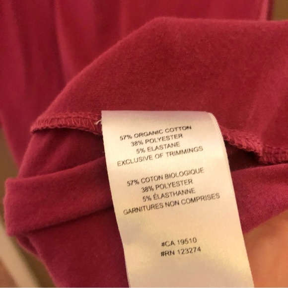 Lole Lola Tunic Long‎ Sleeve Asymmetric Dress Fuchsia Pink Purple Small - Picture 4 of 8